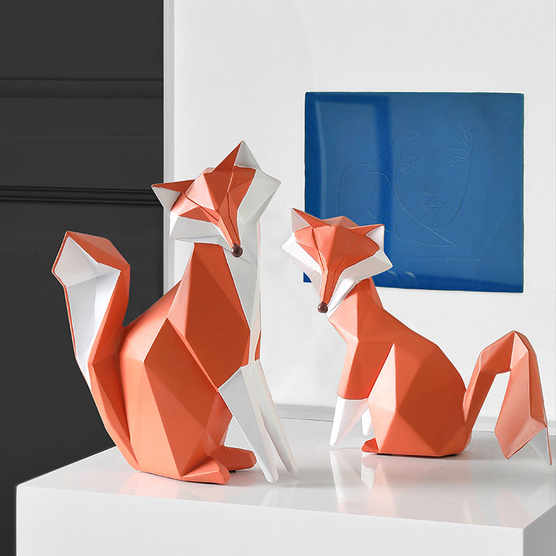 Artisanal Polygon Fox