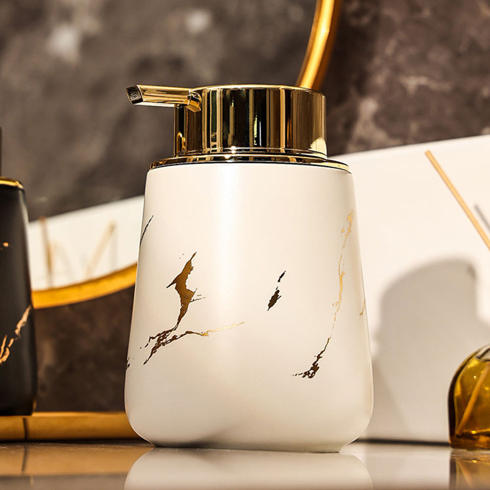 Golden Marble Soap Dispenser