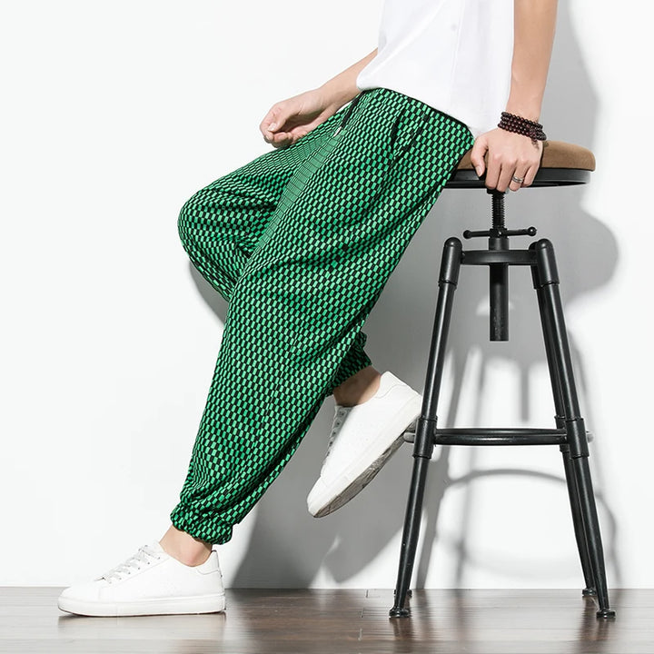 Castano Checkered Pants